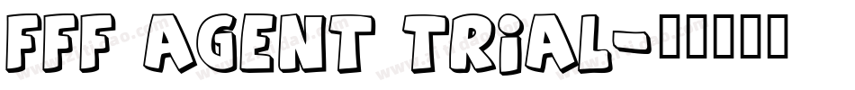 FFF Agent Trial字体转换